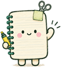 サロンノートのマスコット ロノちゃん